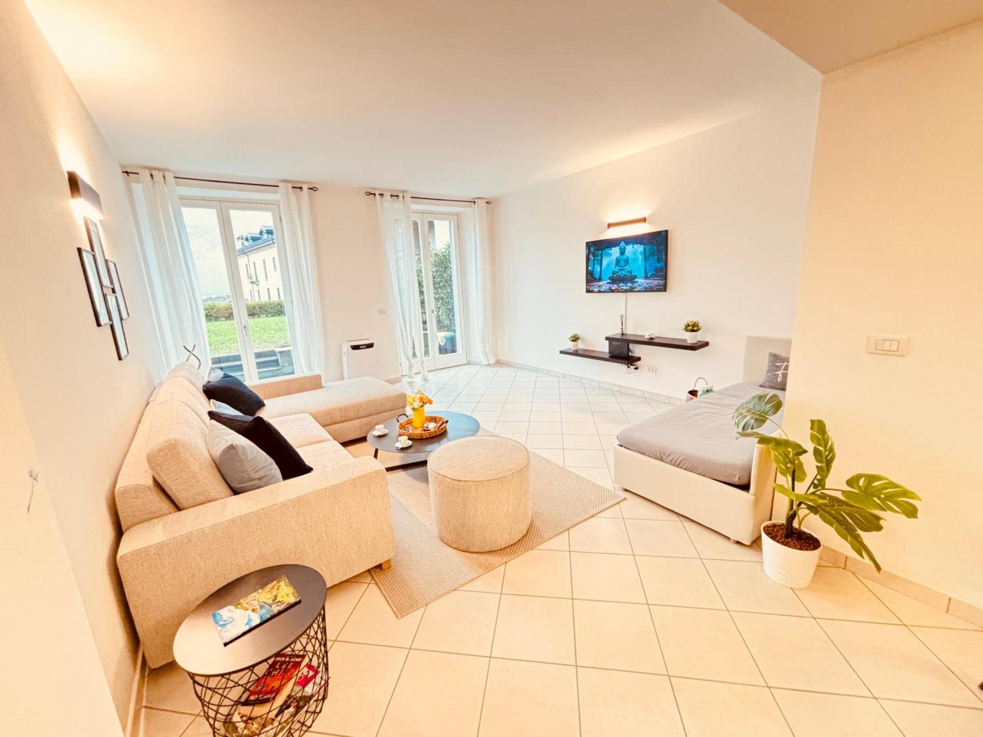 Lago Villa Zen - Apartment With Jacuzzi, Panoramic Views Lenno Eksteriør billede