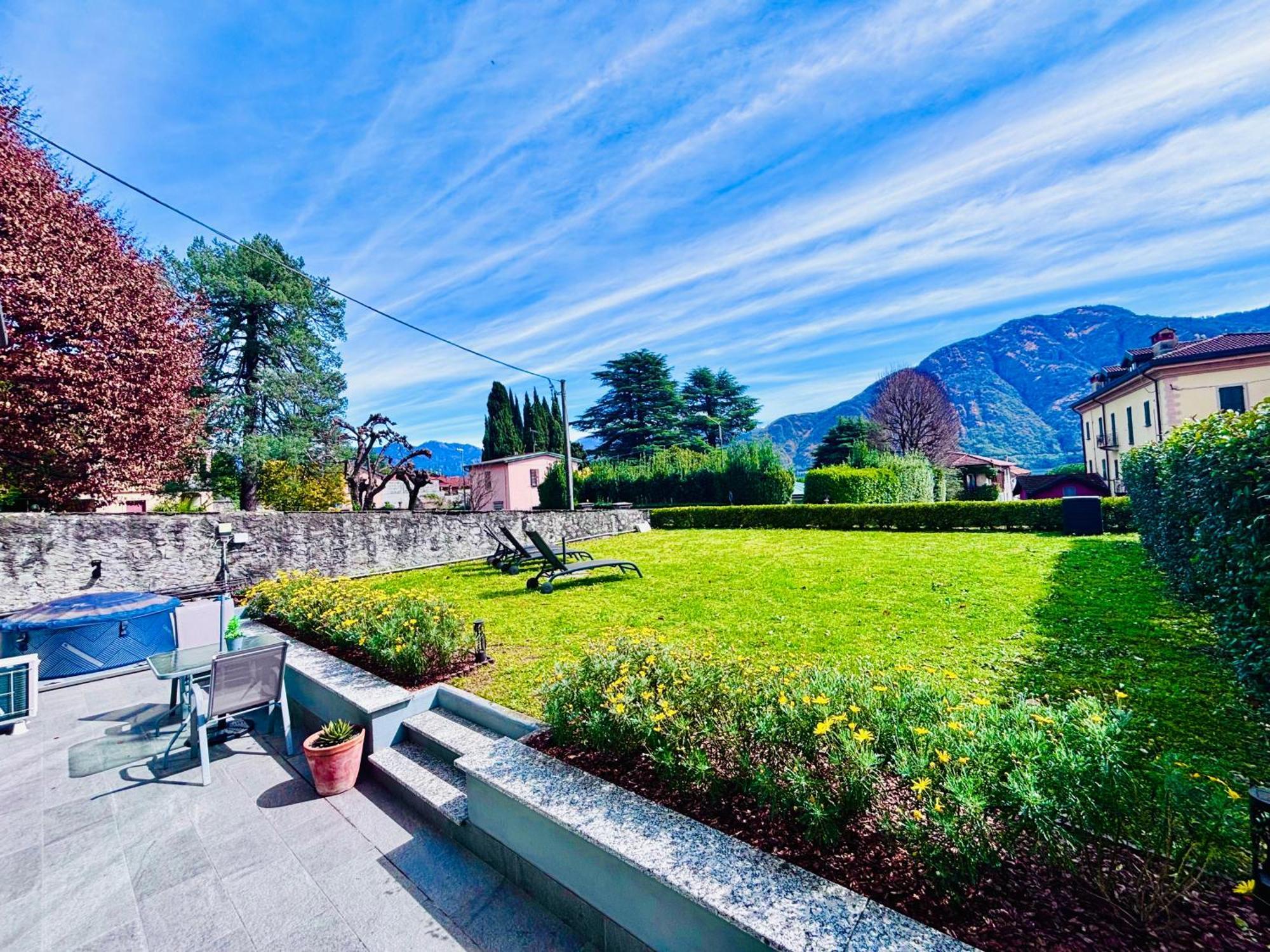 Lago Villa Zen - Apartment With Jacuzzi, Panoramic Views Lenno Eksteriør billede